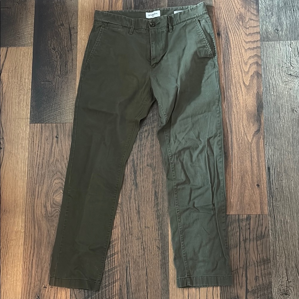 Goodfellow Men's Green Chino Pants 30x30